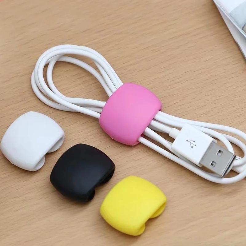 ราคาและรีวิว[ คลิปหนีบสายเคเบิ้ลซิลิโคน Usb สุ่มสี 1 ชิ้น ] [ คลิปหนีบสายเคเบิ้ล ]