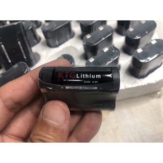 สินค้า ถูกสุดๆ🚘แท้ 2cr5 ถ่านlithium ยี่ห้อ KTG 2cr5 ลิเธียม  2cr5 lithium 6v เป็นLotใหม่ๆเลยค่ะ