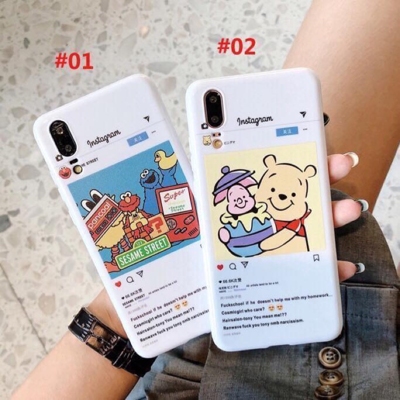 ถูกที่สุด-เคสลายการ์ตูนอินสตาแกรม-ร้านค้าคนไทย