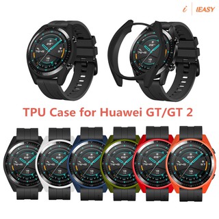 ภาพหน้าปกสินค้าเคสป้องกันกรอบ TPU  แบบนุ่ม สําหรับนาฬิกา Huawei GT/GT 2 ซึ่งคุณอาจชอบสินค้านี้