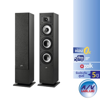 Polk Audio Monitor XT60 - High-Resolution Floor-Standing Loudspeakers (Pair) (MXT60) ** ผ่อน 0% **
