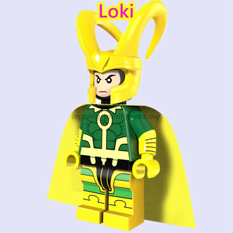 ของเล่นตัวต่อฟิกเกอร์-loki-thor-captain-america-iron-man-marvel-endgame-ขนาดเล็ก-สําหรับเด็ก