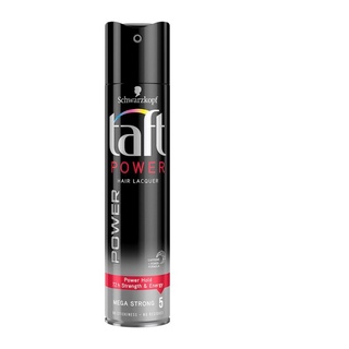 Schwarzkopf TAFT POWER HAIR LACQUER SPRAY ทัฟท์ พาวเวอร์ แฮร์ สเปรย์ 250ml ขวดดำแดง ชวาสคอฟ สเปรย์จัดแต่งผม อยู่ทรงยาว