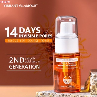 Vibrantglamour หดรูขุมขนเซรั่มบำรุงผิวหน้าคอลลาเจนไวท์เทนนิ่งครีมกรดไฮยาลูโรครีมชุ่มชื้นควบคุมน้ำมันต่อต้านริ้วรอยเซรั่มบำรุงผิวหน้าดูแล