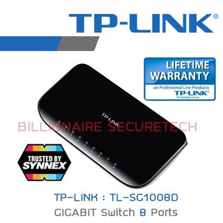 TP-LINK TL-SG1008D : GIGABIT SWITCH 8 PORTS