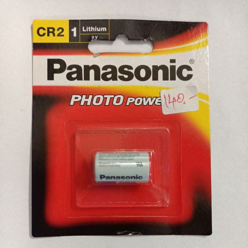 ถ่านlithium-panasonic-cr2-ขนาด-3v-1แพ็ค-มี-1-ก้อน