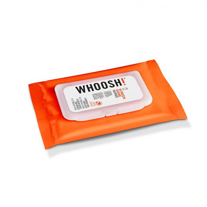 Whoosh Screen Shine Wipes ผ้าทำความสะอาดหน้าจอ (20 แผ่น) | Shopee Thailand