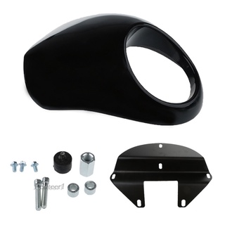 [FENTEER1] Headlight Fairing Cowl Cover Front Visor Set For Harley Sportster  FX/XL