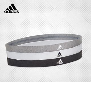 🔥🇹🇭 ผ้าคาดผม Headbands สายคาดศรีษะ Adidas ของแท้ set มี 3 เส้น 3 โทนสี 🔥จัดส่งในไทย🔥ผ้ารัดหัว คาดผม สำหรับกีฬาและแฟชั่น