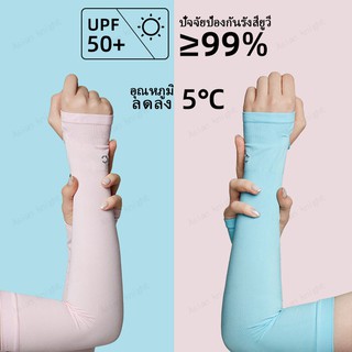 ภาพขนาดย่อของภาพหน้าปกสินค้าปลอกแขน ปลอกแขนกันUV ปลอกแขนกันแดด กันแสง UV แบบสวมนิ้วนิ่มลื่นมาก มี 6 สี184 จากร้าน playing2019 บน Shopee