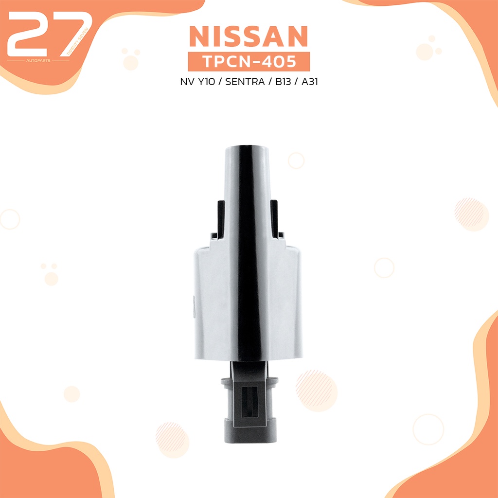 คอยล์จุดระเบิด-nissan-nv-y10-sentra-b13-a31-ตรงรุ่น-100-tpcn-405-top-performance-japan-คอยล์หัวเทียน