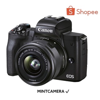 สินค้า Canon m50 สภาพสวย เมนูไทย ‼️สินค้ามือสองพร้อมเลนส์‼️ประกัน 1 เดือน✔︎ สินค้ามีพร้อมจัดส่ง