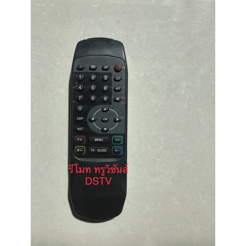 รีโมททรูวิชั่นส์-รุ่น-dstv-และยังใช้กับกล่องยี่ห้อ-samart-รุ่น-dstv-ได้-remote-truevisions-สีดำ