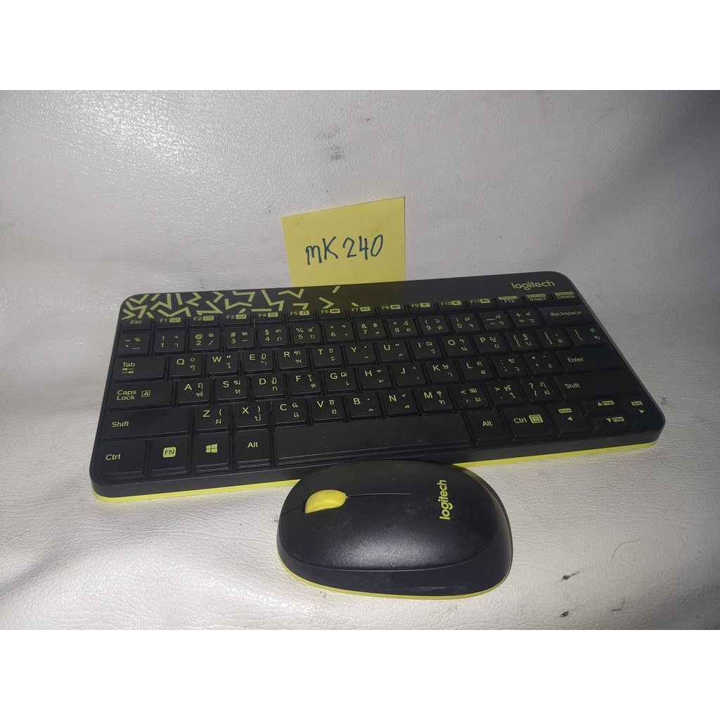 combo-ชุดmouse-keyborad-logitech-mk240ของแท้มือสอง-สภาพเหมือนใหม่-ประกันใช้งานได้ปกติ-14-วัน