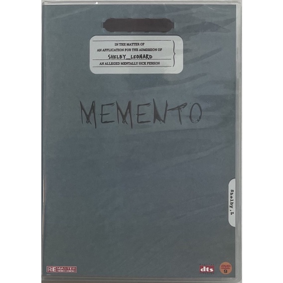 memento-2000-dvd-ภาพหลอนซ่อนมรณะ-ดีวีดี