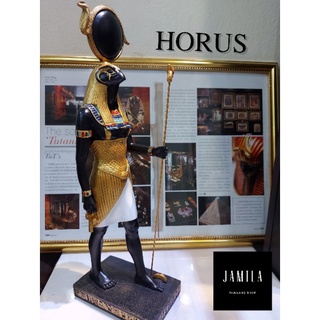 ภาพหน้าปกสินค้าเทพฮอรัส รูปปั้นเทพเจ้าอียิปต์ ที่เกี่ยวข้อง