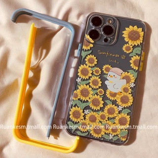 พร้อมส่งในไทย🍑 เคสโทรศัพท์ เคส เคสมือถือ เคส TPU ปั้ม+เคสทางตะวัน TPU-R1758