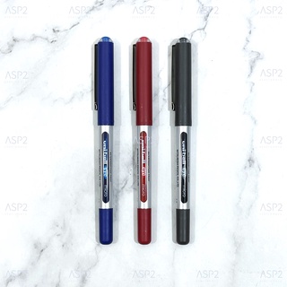 ปากกาโรลเลอร์บอล 0.5 มม. Uni-ball Eye micro UB-150 Roller Ball Pen ปากกาหมึกซึม สีน้ำเงิน/แดง/ดำ (1 ด้าม)