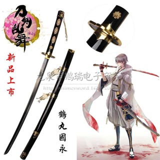 JAPAN ดาบซามูไร คาตานะ KATANA SAMURAI SWORD (HATTORIHANZO)สำหรับวางตั้งโชว์1