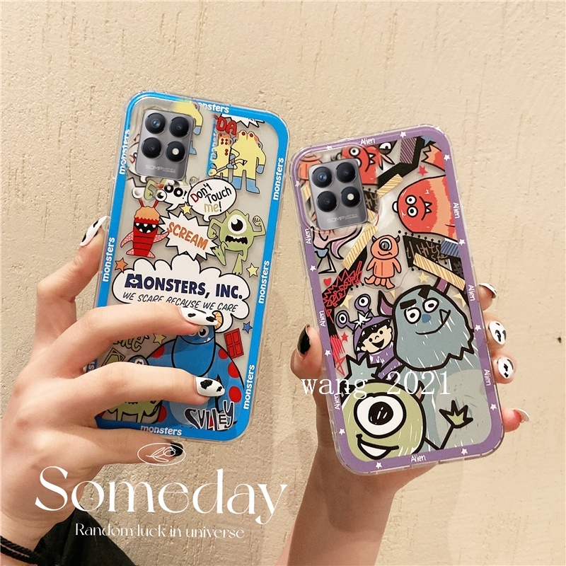ready-stock-2022-new-casing-เคส-narzo-50-50i-realme-narzo-50a-prime-phone-case-creative-funny-transparent-cover-ultra-soft-silicone-back-cover-เคสโทรศัพท