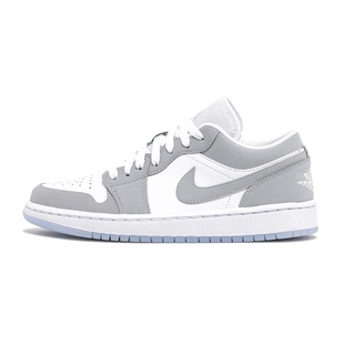 ภาพหน้าปกสินค้าNIKE Air Jordan 1 Low \"Wolf Grey\" ของแท้ 100% ที่เกี่ยวข้อง