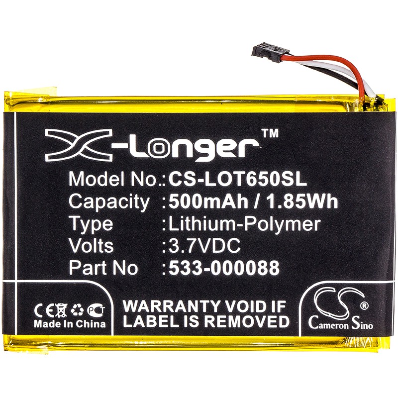 battery-logitech-touchpad-t650-mx-master-cameron-sino-cs-lot650sl-btmk-3-7v-500mah-คุณภาพสูงรับประกัน-180-วัน