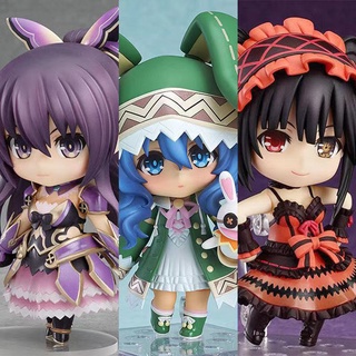 โมเดลฟิกเกอร์พีวีซี A Live Yoshino Yatogami Tohka Tokisaki Kurumi Nendoroid 395# 354# 466# ขนาด 10 ซม. ของสะสมของสะสมสําหรับเด็ก