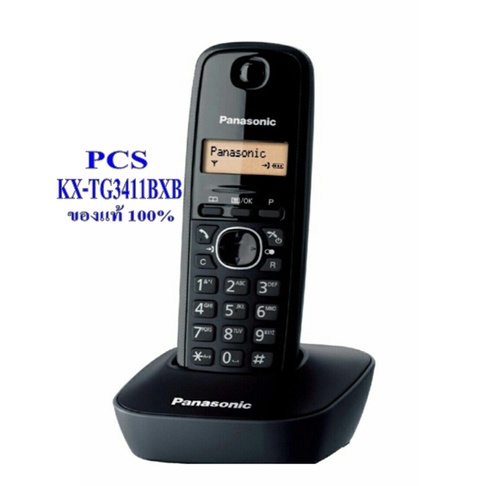 ภาพสินค้าโทรศัพท์ไร้สาย แบบมีหน้าจอ Panasonic โทรศัพท์บ้าน ออฟฟิศ สำนักงาน KX-TG3๔11BX /TG1611 จากร้าน pcswealthy บน Shopee ภาพที่ 4