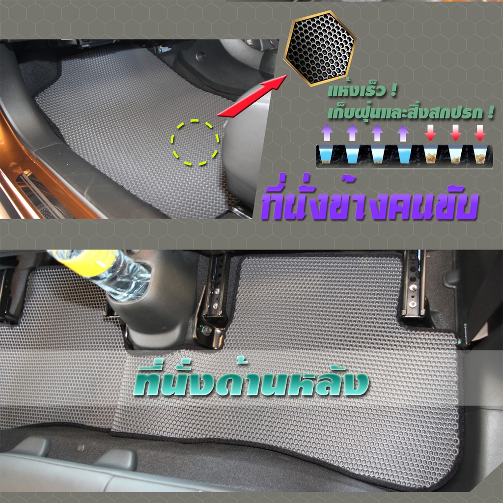honda-br-v-7-ที่นั่ง-2015-ปัจจุบัน-full-option-ฟรีแพดยาง-พรมรถยนต์เข้ารูป2ชั้นแบบรูรังผึ้ง-blackhole-carmat
