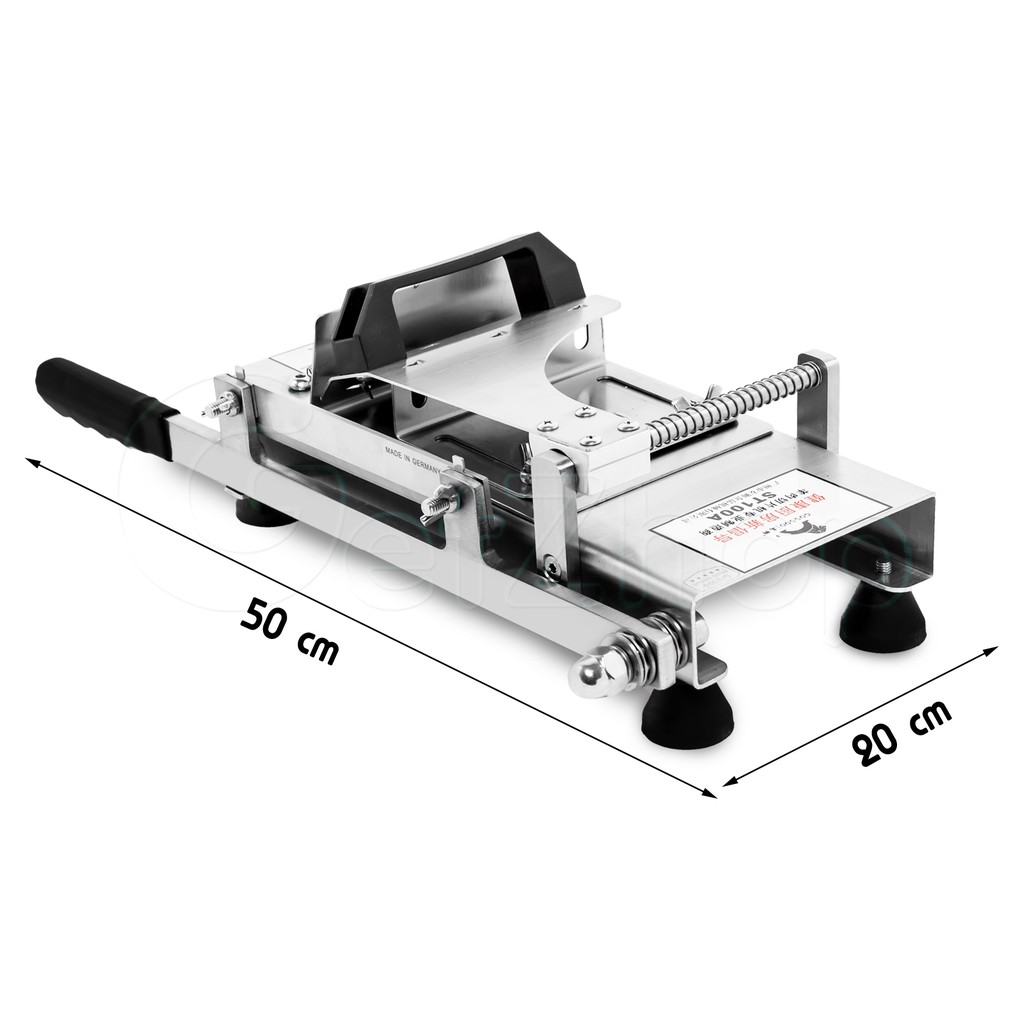 st100-เครื่องสไลด์เนื้อ-หั่นหมูชาบู-เครื่องหั่นเนื้อสไลด์บาง-สไลด์เนื้อ-ชาบู-standless-meat-slicer-สแตนเลส-304