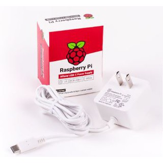 Raspberry pi official USB-C Power supply DC5.1V 3A ( US-plug type) white color