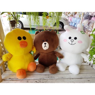 🐻🐰 ตุ๊กตา | บราวน์ | โคนี่ | เคโระ | แซลลี่ 🐤🐸 พร้อมส่ง ตัวใหญ่ 25 นิ้ว