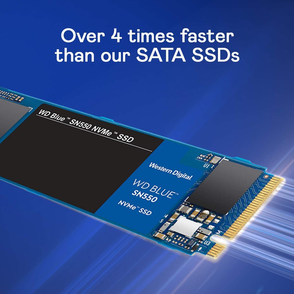 500 GB SSD (เอสเอสดี) WD BLUE SN550 PCIe/NVMe M.2 2280