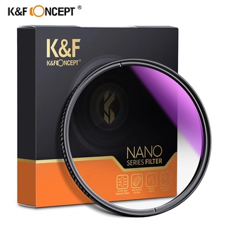 K&amp;f ฟิลเตอร์เลนส์กล้อง HD Soft GND8 49-82 มม. 3 หยุด (0.9) สําหรับเลนส์กล้อง DSLR