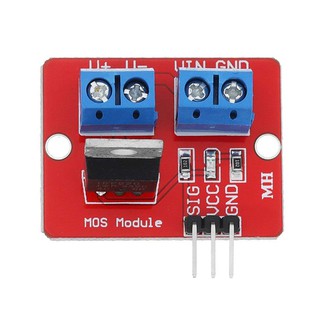 IRF520 Mosfet Driver Module DC Motor Control Arduino iTeams โมดูลมอสเฟสสำเร็จรูป  รีเลย์อิเล็กทรอนิกส์  กับงาน MCU PLC