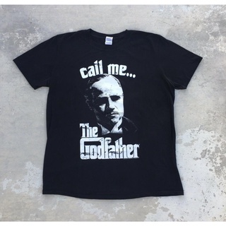 เสื้อยืด พิมพ์ลายภาพยนตร์ Marlon Brando Al Pacino Film 0Call Me The Godfather ขนาดใหญ่ สําหรับผู้ชาย