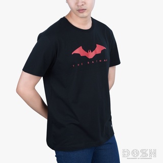 DOSH MENS T-SHIRTS BATMAN 2022 เสื้อยืดคอกลม แขนสั้น ผู้ชาย 9DBMT5266-BL