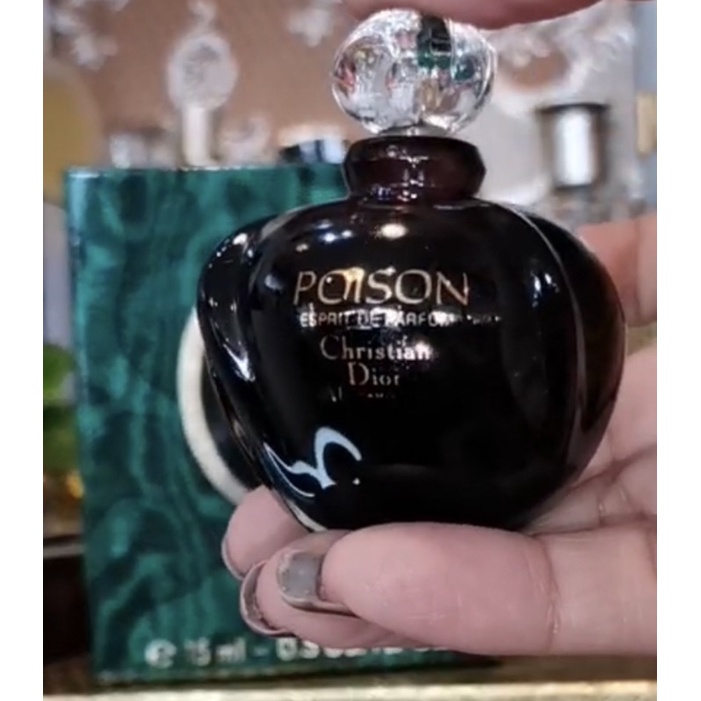 Christian Dior Poison Esprit de Parfum 15ml Vintage 1980s