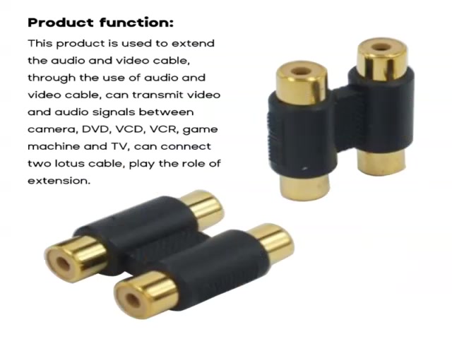 อะแดปเตอร์เชื่อมต่อวิดีโอ-bt-rca-female-to-female-coupler