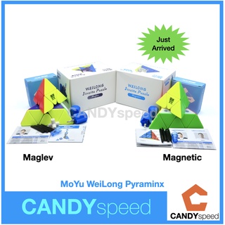 Cube รูบิค MoYu WeiLong Pyraminx Maglev, Magnetic | by CANDYspeed