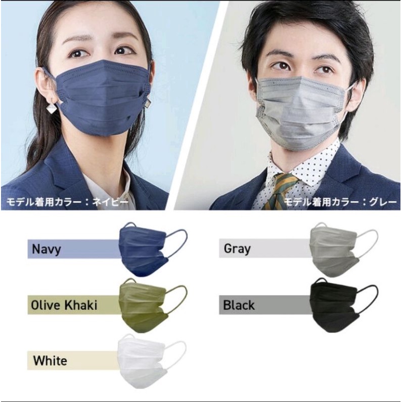 หน้ากากอนามัยญี่ปุ่น-irishealthcare-60ชิ้น-สีโทนหวาน