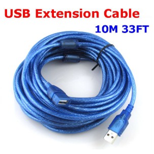 usb-cable-10m-v2-0-m-fสายต่อยาว10เมตร-สีฟ้า