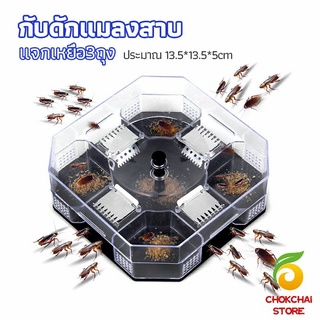 chokchaistore ที่ดักแมลงสาบ ที่ดักแมลงสาบ กล่องดักแมลงสาบ  cockroach trap