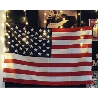 ธงเมกาUSA#ธงตกแต่ง#ของใช้#ของประดับ#ของตกแต่ง#USA#ผืนใหญ่