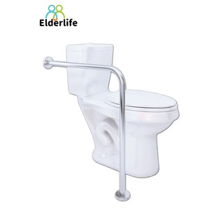 Elderlife ราวจับกันลื่น  ตัวL สแตนเลส304 ท่อ32 ข้างชักโครก รุ่น BH-034