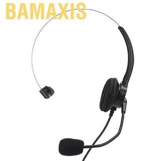 bamaxis ชุดหูฟังโทรศัพท์มีสาย