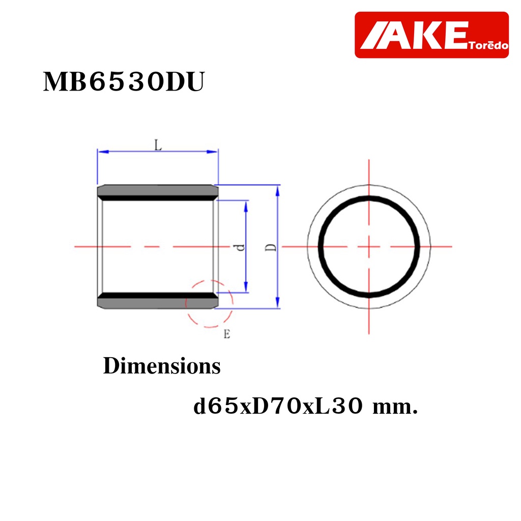 mb6530du-k5b6530-pain-bearing-bushing-65x70x30-mm-บุชโลหะผ่าด้านในเคลือบเทฟล่อน-kobota-b2410-b2140-b2440