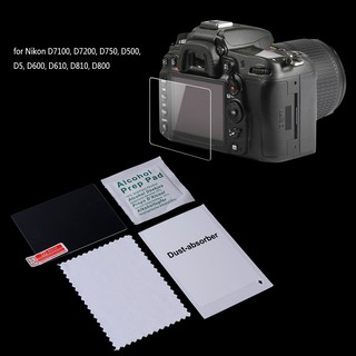 ฟิล์มกันรอยหน้าจอ LCD สำหรับกล้อง Nikon D 7100 D 750