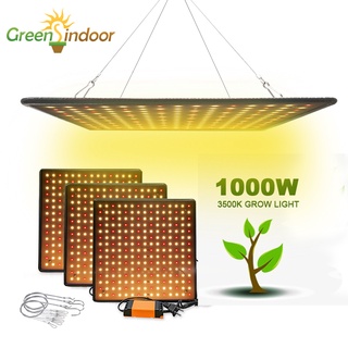 ภาพหน้าปกสินค้าGreensindoor 1000W LED ไฟปลูกต้นไม้ แสงพืช ไฟดอกไม้ในร่ม ไฟเต็นท์เรือนกระจกไฟสวน Full Spectrum Grow Light ที่เกี่ยวข้อง