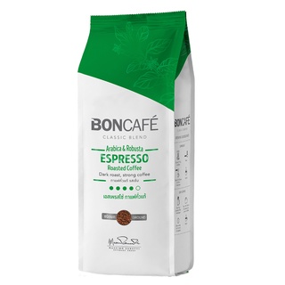 ภาพหน้าปกสินค้าBONCAFE บอนกาแฟ กาแฟคั่วแท้ชนิดบด คลาสสิค เบลนด์ เอสเพรสโซ่ 250 กรัม ที่เกี่ยวข้อง